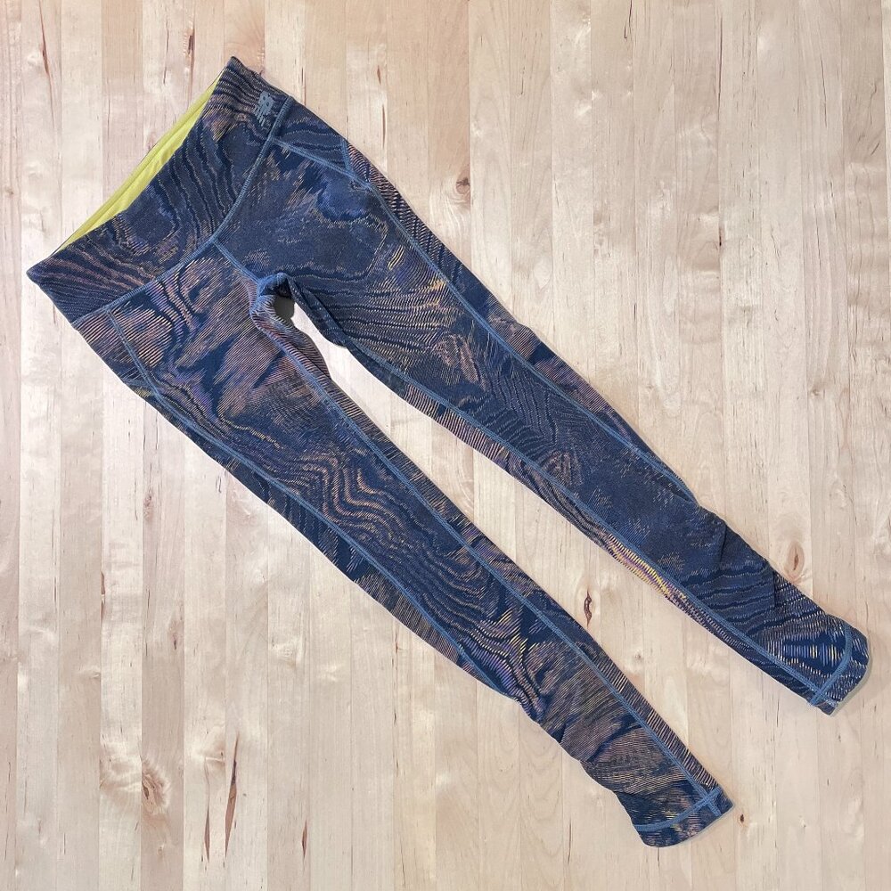 New Balance Premium Performance Printed Running Tights XS Digital Moire Tiger